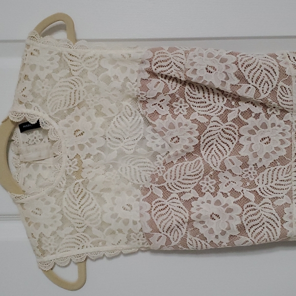 Marciano Open Back Lace Dress - Picture 3 of 12